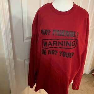Red Graphic adult Shirt